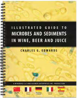 Illustrated Guide to Microbes and Sediments in Wine, Beer and Juice