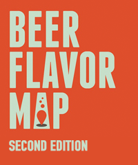 Beer Flavor Map, Second Edition (unfolded)