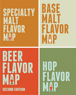 KIT: Hop, Specialty, Beer Flavor, Base Malt Maps (Unfolded)